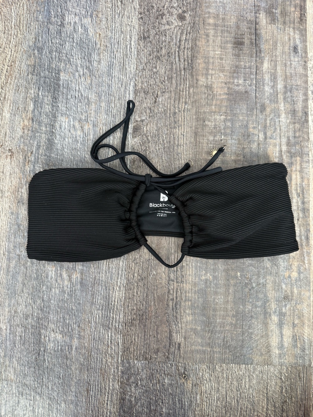 Blackbough Bikini Top Black Medium